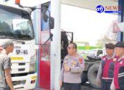 Sat Samapta Polres Pelabuhan Belawan Laksanakan Patroli Cegah Gangguan Kamtibmas di SPBU Kayu Putih