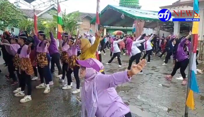 Merayakan Hari IBU TIM TP PKK  Desa Cikasungka Gelar Lomba Senam Masal  Tangerang Gemilang 2025