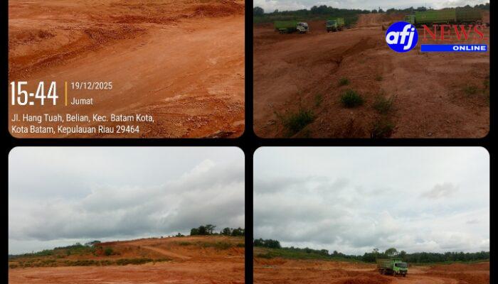 ‎Hutan Dibabat, Bukit Dipotong, Warga Jalan Hang Tuah Batam Keluhkan Banjir ‎