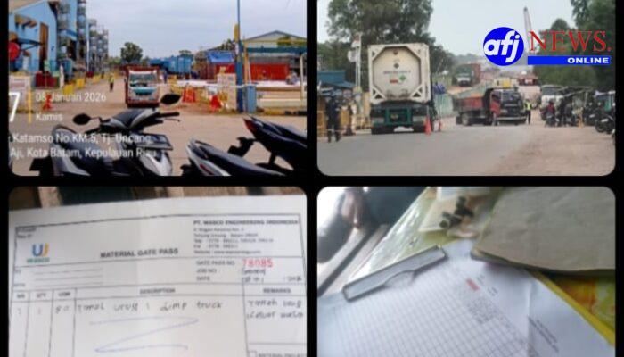 ‎Puluhan Dump Truck Beroperasi, PT Wasco dan PT Cipta Diduga Terlibat Cut and Fill Ilegal  ‎