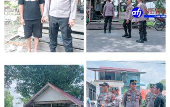 Warga Mekar jaya RW 01 Mengucapkan Terimakasih Kepada Polres Sintang Telah Memberikan Untuk Pembangunan POSKAMLING