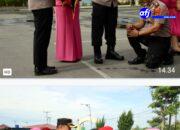 Polres Pelabuhan Belawan Gelar Upacara Laporan Kenaikan Pangkat