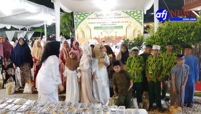 Jelang Ramadan 1447 H, Wagub Kepri Nyangnyang Haris Pratamura Ajak Perkuat Kepedulian Lewat Syukuran dan Santunan ‎