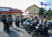 Polres Pelabuhan Belawan Laksanakan Pemeriksaan Ranmor Dinas Jelang Ramadhan 1447 H