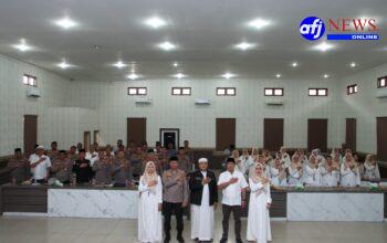 Sambut Bulan Ramadhan 1447 H, Polres Pelabuhan Belawan Gelar Doa Bersama