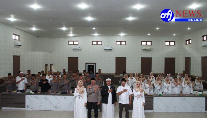 Sambut Bulan Ramadhan 1447 H, Polres Pelabuhan Belawan Gelar Doa Bersama