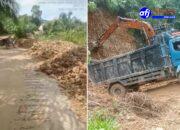 Gunakan Material dari Lahan Warga, Proyek Jalan Lintas Labura – Tobasa Resmi Dilaporkan ke Dinas PUPR Pemprov Sumut.