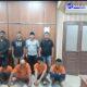 Lokasi transaksi Shabu Digulung, Lima Pria  Diciduk Polres Asahan di Kamar Kost