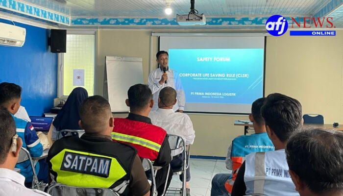 Safety Forum: Penguatan Implementasi Corporate Life Saving Rule (CLSR), PT PIL Tegaskan Komitmen Zero Accident