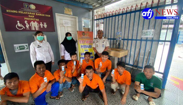 Lapas Rantauprapat Gelar Tes Urine Mendadak bagi WBP, Pastikan Lingkungan Bebas Narkoba