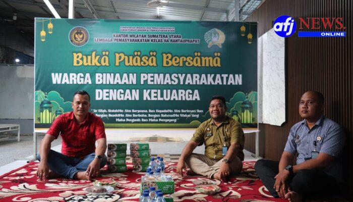 Fasilitasi Buka Puasa Bersama Lapas Rantauprapat Komitmen Hadirkan Pembinaan yang Humanis