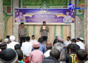 Polda Sumut Dan Polres Pelabuhan Belawan Gelar Safari Ramadhan Di Masjid Al Muttaqin sekaligus Silaturahmi Bersama Masyarakat