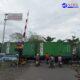 Lampu Nenong Palang Rel PT KAI Di Perlintasan Jalan Menuju Kampung Nelayan Indah Tidak Berfungsi