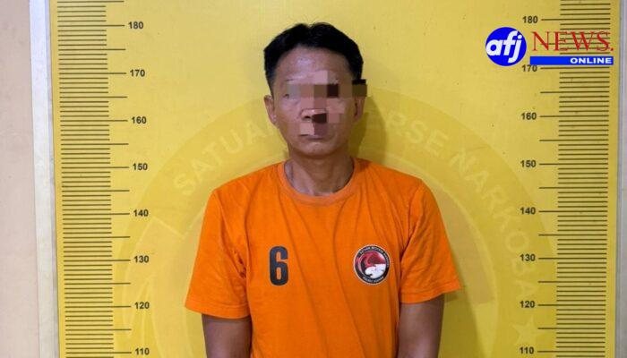 Polres Asahan Amankan Pengedar Sabu di Aek Ledong