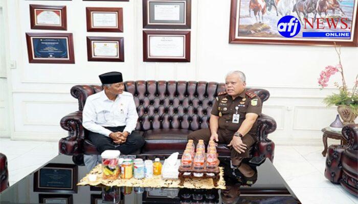 Harli Siregar Sampaikan Dukungan Pemulihan dan Rehabilitasi Sumut Pasca Bencana di Kunjungan Meteri PU RI di Kejati Sumut