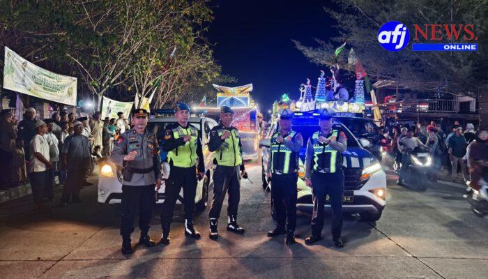 Malam Takbiran dan Sholat Id Kondusif, Kapolres Pelabuhan Belawan Apresiasi Warga