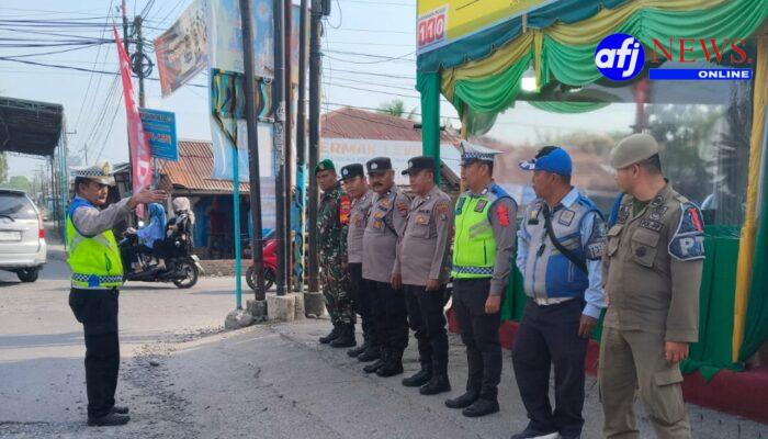 Hari Kedua Lebaran, Personel Pos PAM Ops Ketupat Toba 2026 Polres Pelabuhan Belawan Tetap Siaga Jaga Kamtibmas dan Arus Lalin