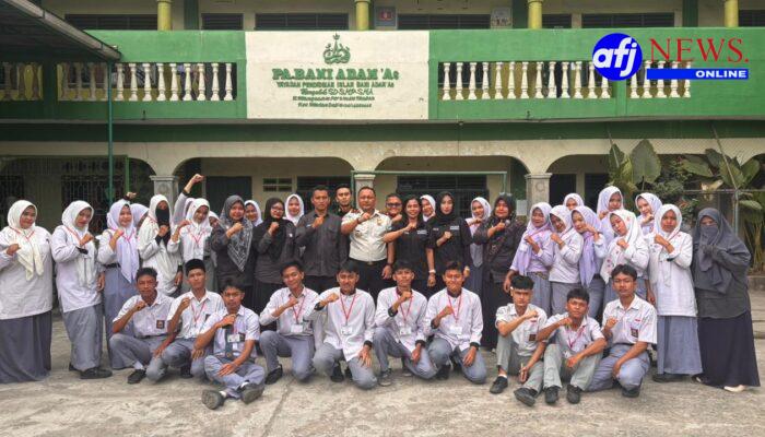 Imigrasi Belawan edukasi pelajar cegah tindakan pidana perdagangan orang