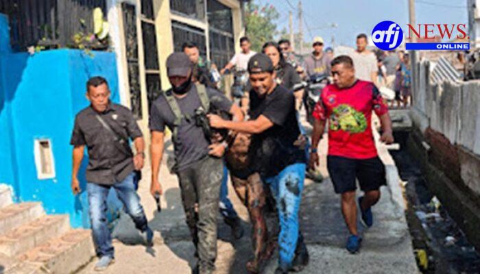 Polisi Meliter (POMAL) Kodaeral  I Belawan Tangkap Pelaku Begal,”Raja Tega Yang Meresahkan