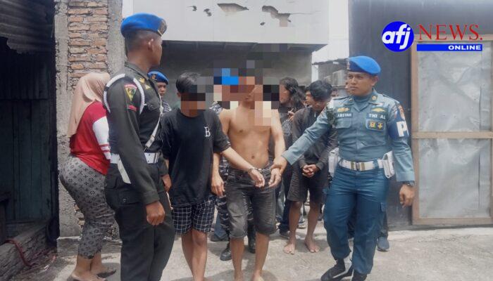 Para Pelaku Penganiayaan Dan Pembacokan Berhasil Digrebek Dan Ditangkap Tim Gabungan