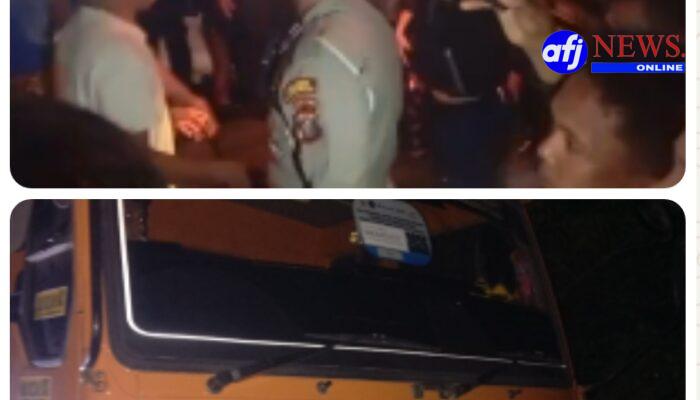 Sat Lantas Polres Pelabuhan Belawan Tangani Laka Lantas Maut di Simpang Kantor