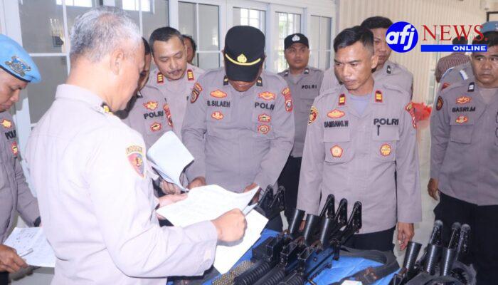 Propam Mabes Polri dan Polda Sumut Laksanakan Mitigasi Risiko Senpi di Polres Asahan
