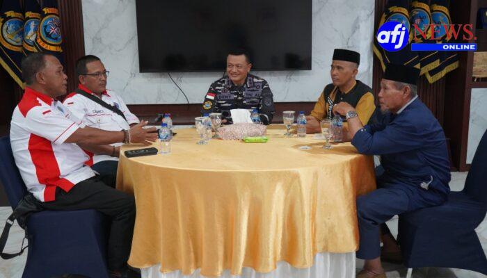 ‎Audensi TNI-AL DAN LAAB: Kolaborasi Lintas Sektor Keamanan Belawan