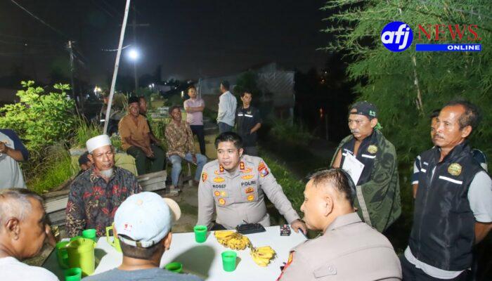 Kapolres Pelabuhan Belawan Kunjungi Pos Kamling Yong Panah Hijau, Ajak Warga Perkuat Kamtibmas