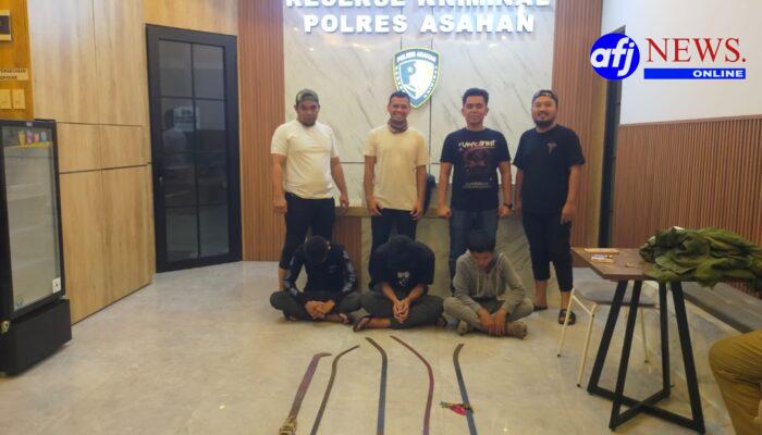 Polres Asahan Ungkap Kasus Percobaan Pemerasan Dan Curas di Kisaran Barat