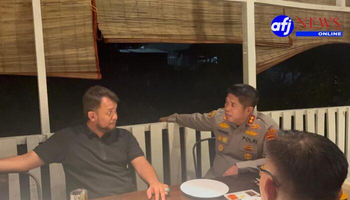 Kapolres Pelabuhan  Belawan Dan Hadi Suhendra Wakil Ketua DPRD Kota Medan Bersenergi Menjaga Kantibmas