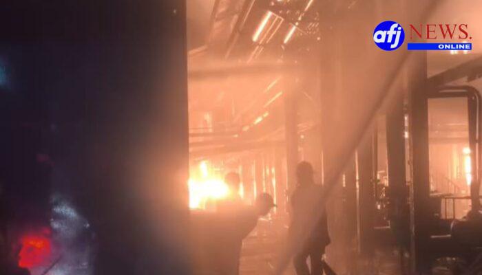 Pabrik PT Agro Jaya Perdana di Medan Labuhan Terbakar Hebat, Armada Gabungan Diterjunkan ke Lokasi