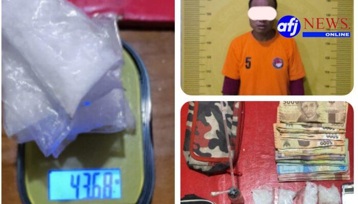 Polres Asahan Ungkap Peredaran Sabu di Perkebunan Sawit, 43,68 Gram Diamankan