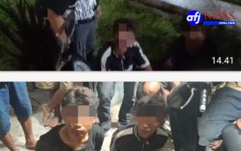 Polsek Medan Labuhan Tangkap Dua Anggota Geng Motor Bawa Sajam Saat Konvoi