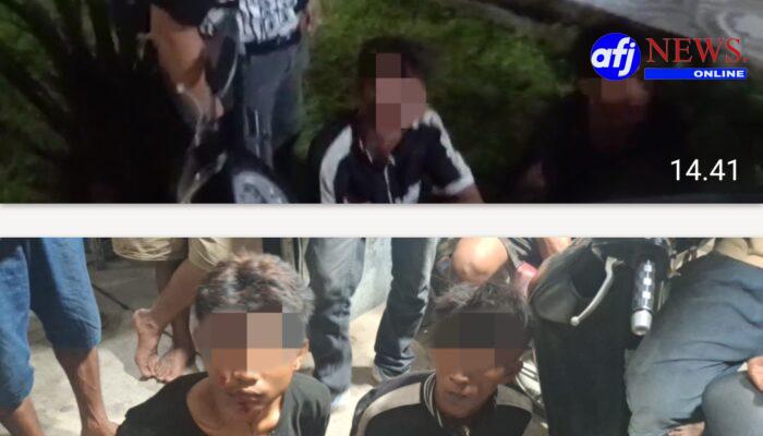 Polsek Medan Labuhan Tangkap Dua Anggota Geng Motor Bawa Sajam Saat Konvoi