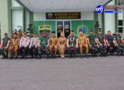 Sambut Kunjungan Pangdam I/BB, Dandim 0209/LB Sampaikan Program Presiden Bersinergi dengan Pemerintah Daerah