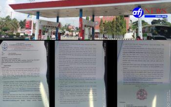 Klarifikasi: SPBU Aek Kota Batu Sampaikan Klarifikasi dan Koreksi  Pelangsiran BBM Subsidi