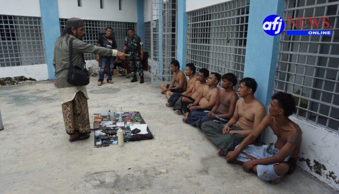 POMAL Kodaeral I Kembali Tangkap 7 Bandit Pelaku Narkoba Di Bagan Deli