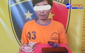 Polsek Bandar Pulau Ungkap Kasus Narkotika di Asahan, Satu Pelaku Diamankan