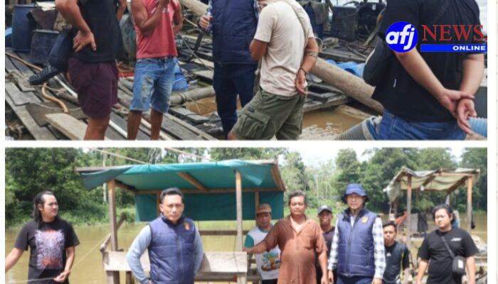 Satreskrim Polres Sekadau Patroli Sungai Kapuas dan Sungai Sekadau, Tidak Temukan Aktivitas PETI