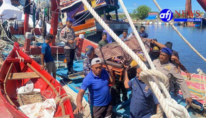 TNI AL TURUN TANGAN DI LAUT: EVAKUASI CEPAT ABK KM EMIRATES YANG MENINGGAL SAAT MELAUT