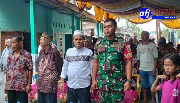 Babinsa Kodim 0209/LB Hadiri Wisuda TK Alfarizi, Tanamkan Semangat Belajar dan Karakter Anak Sejak Dini