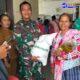 Koramil 02/TL Dim 0209/LB Kawal Penyaluran Bantuan Pangan Bulog untuk 537 KK di Desa Sei Apung