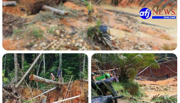 Dugaan Aktivitas PETI Kembali Marak di Nanga Taman Sekadau, inisial KK kordinator lama kembali
