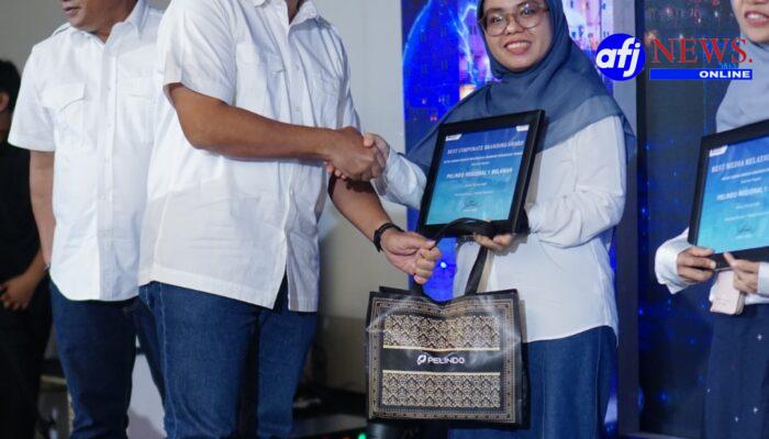 Pelindo Regional 1 Cabang Belawan Raih Best  Corporate Branding Award pada Forum Humas Regional 1