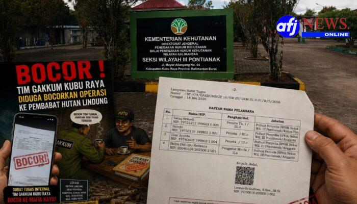 Jangan Ada Main Mata dengan Mafia Kayu, Dugaan Kebocoran Operasi SPORC Harus Dibongkar.
