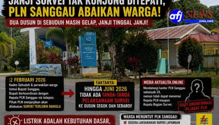 Janji Survei Tak Kunjung Ditepati, PLN Sanggau Dinilai Abaikan Kebutuhan Dasar Warga Dua Dusun di Sebuduh
