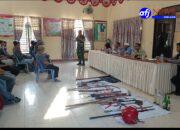 Cegah Tawuran Remaja, Polsek Pulau Rakyat Bersama Forkopimcam Bubarkan Kelompok “Kampung Misteri” dan Sita Puluhan Senjata Tajam