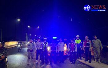 Polres Pelabuhan Belawan dan Satpol PP Medan Gelar Patroli Gabungan Cegah Gangguan Kamtibmas di Belawan