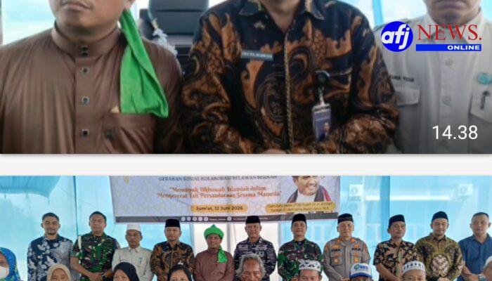 Perkuat Sinergi dan Ukhuwah, Kantor Imigrasi Belawan Gelar Tausyiah dan Bakti Sosial Bersama Masyarakat