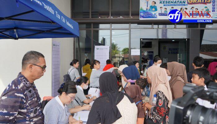 KODAERAL I DAN YAYASAN BUDDHA TZU CHI SATUKAN LANGKAH, HADIRKAN SENYUM SEHAT UNTUK BELAWAN